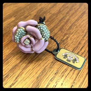 Juicy couture flower ring